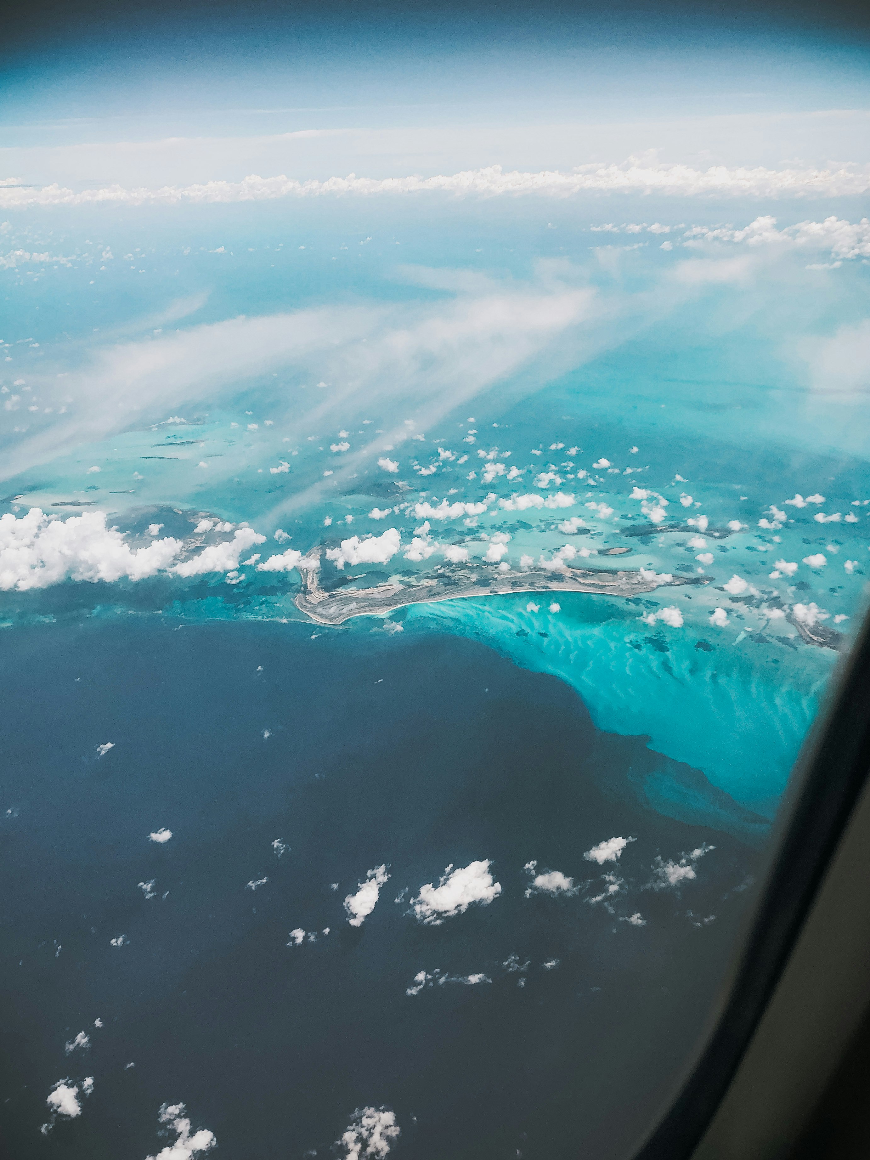 aerial view of ocean during daytime